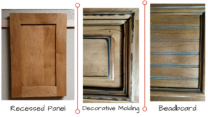 Cabinet door panel styles