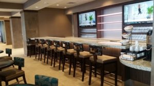 Holiday Inn South Jordan, UT - Sawn Red Oak Bar Area